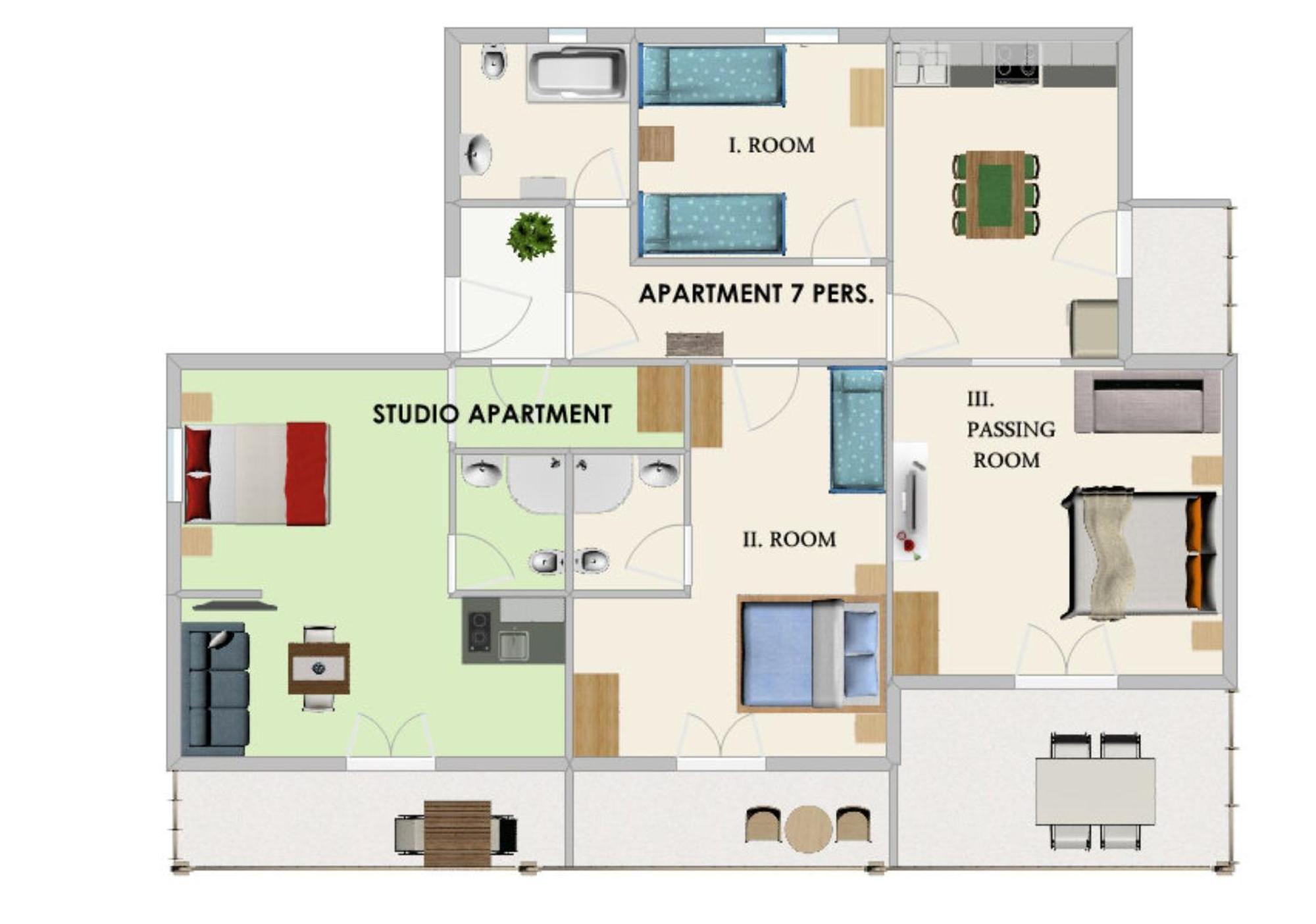 Apartments Boa Slatine Exterior foto